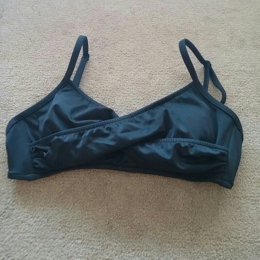 Crisscross swim top